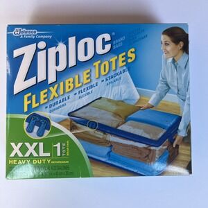 Ziploc XXL Flexible Totes 1 Bag 22 GAL 2.2' x 16" x 12" Heavy Duty Discontinued